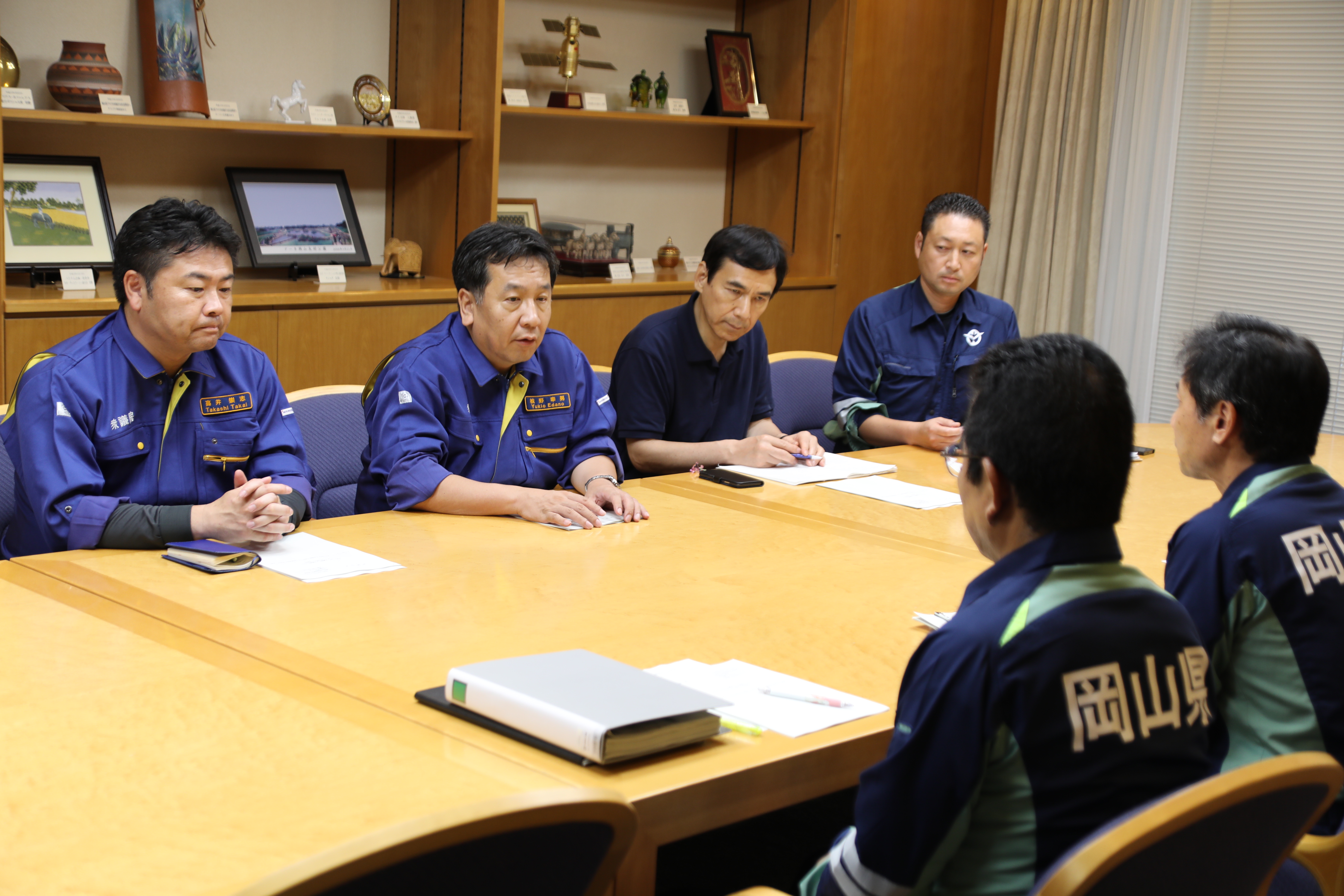 佐藤副知事との面談